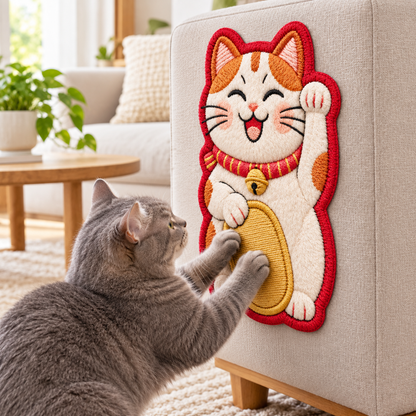 Lucky Cat Relief Scratching Panel