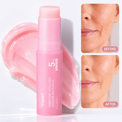 Collagen Volume Multi Balm: The Needle-Free Filler-Alternative Stick for Fuller, Glass-Like Skin