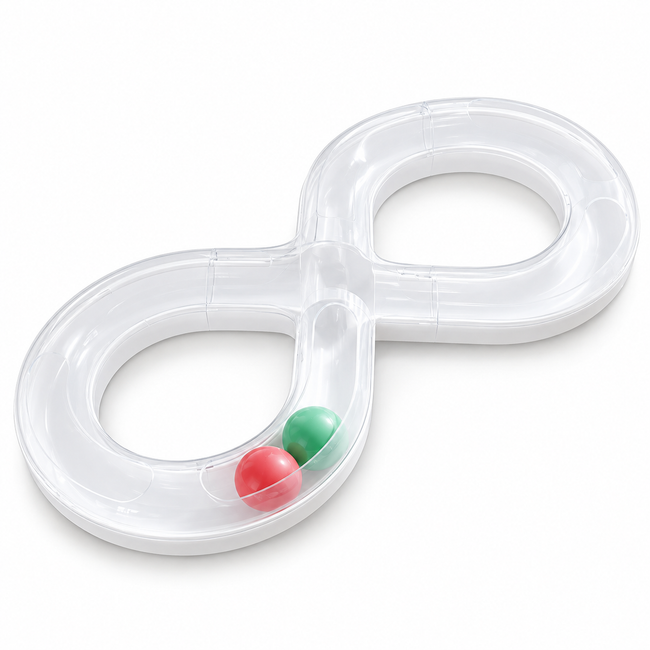 Infinity Track Ball Cat Toy