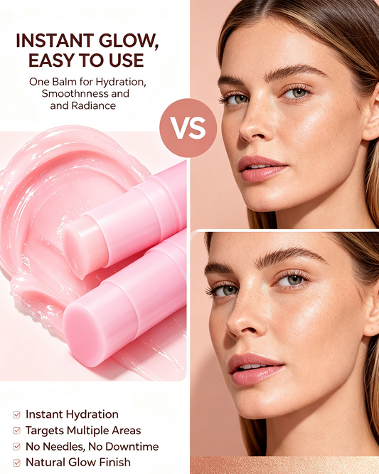 Collagen Volume Multi Balm: The Needle-Free Filler-Alternative Stick for Fuller, Glass-Like Skin
