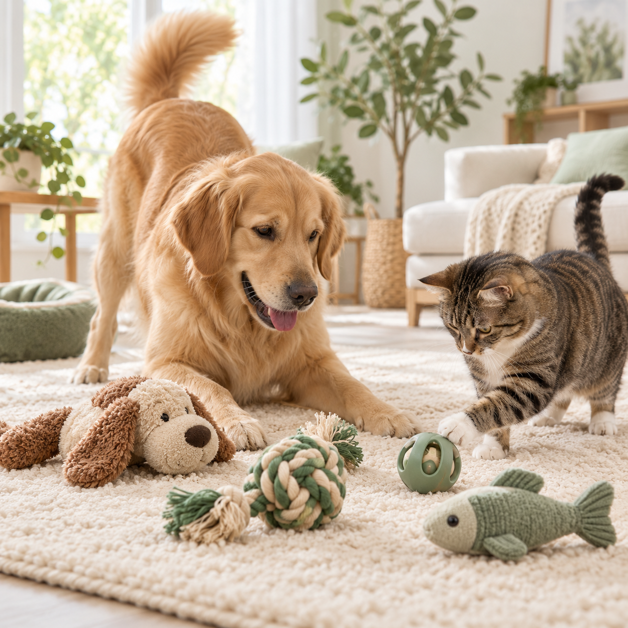 Pet toys for dogs and cats